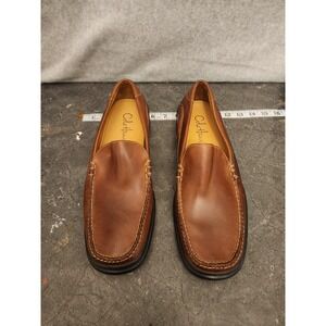 Cole Haan Santa Barbara Slip On Loafers NikeAir Sole Men's Size 11 M Brown 07184